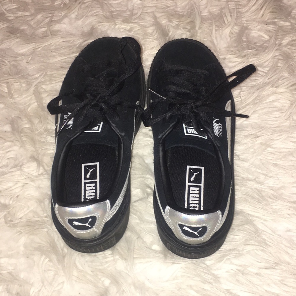 Puma Suede Platform Sneakers